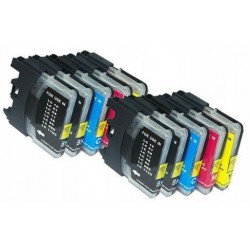 10x TUSZ BROTHER DCP-J125 DCP-J140W DCP-J315 LC985 