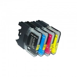  4x TUSZ DO BROTHER LC1100 LC980 DCP-145C DCP-165C